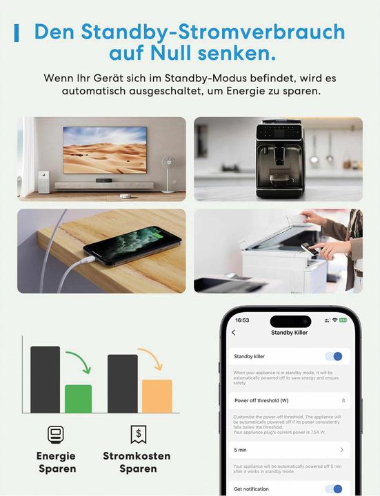 Image du produit Meross Smart Plug MSS305-EU