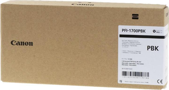 Image du produit Canon PFI-1700 Encre photo capacité standard 1-pack iPF Pro2000/4000/4000S/6000S (CF)