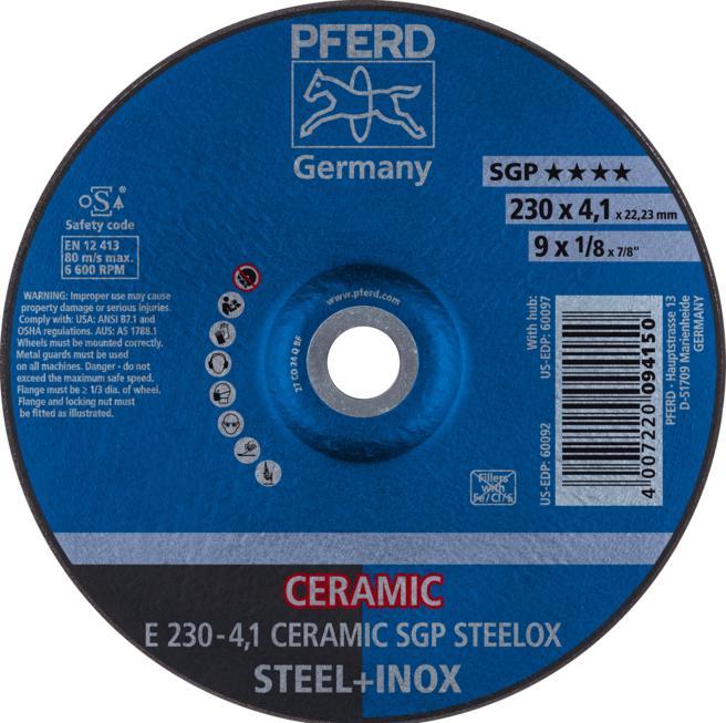 Pferd E 230-4,1 CERAMIC SGP STEELOX