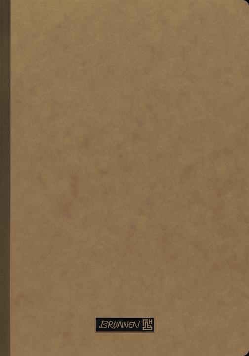 Actual product image Notebook FACT!plus DIN A4 dot grid, light brown soft cover 192 pages (A4, Dotted, Hardcover)