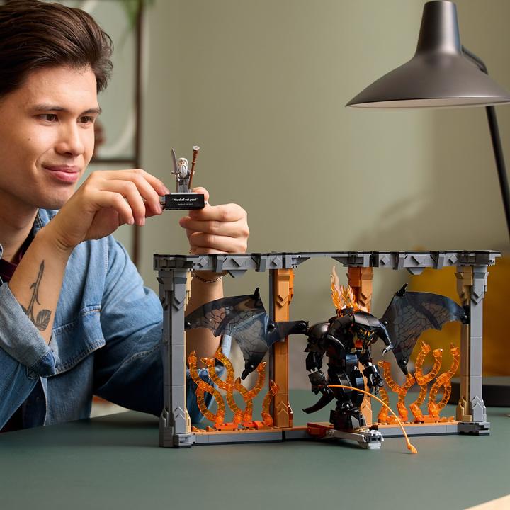 Immagine prodotto LEGO Il Signore degli Anelli: fermalibro Balrog (10367, LEGO Il Signore degli Anelli)