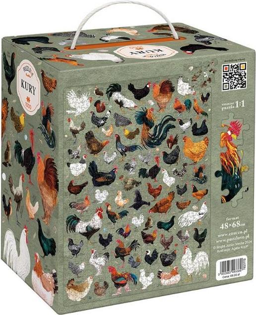 Image du produit Czuczu Puzzle Puzzlove poules 1000 pièces (1000 pièces)