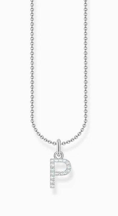 Image du produit Thomas Sabo Chaîne avec pendentif lettre P argent (Argent 925, 38 - 45 cm)