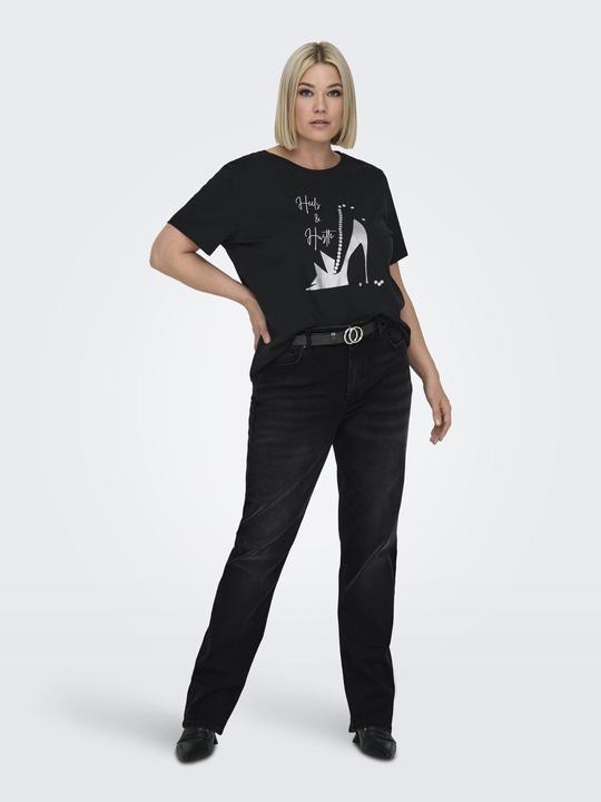 Produktbild Only CARWILLY Hohe Taille Gerade geschnitten Jeans Straight-Fit jeans (46)