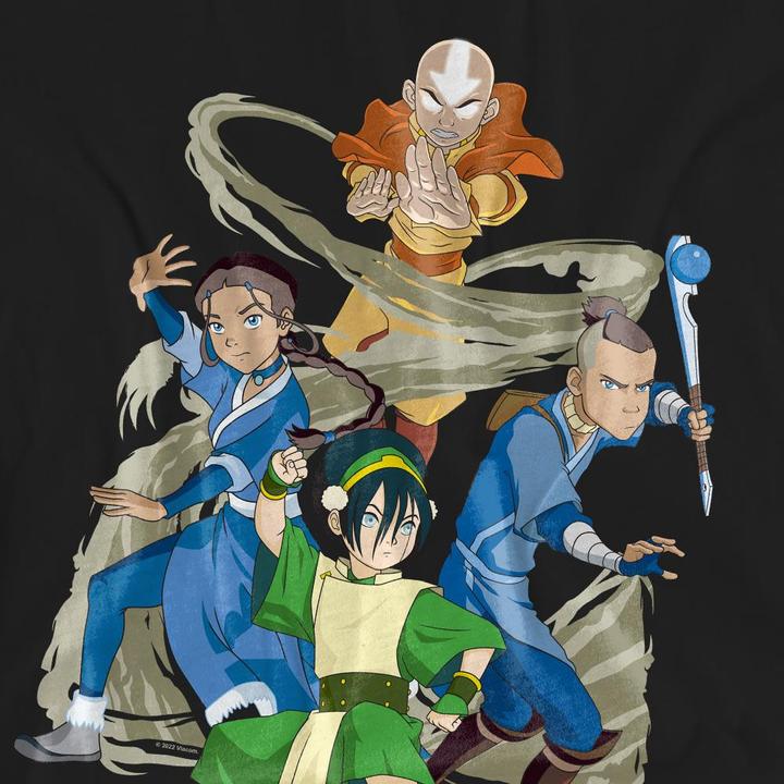 Produktbild Avatar: The Last Airbender Team Avatar Elements TShirt (L)