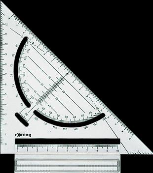 Produktbild Rotring Schnellzeichendreieck (180 mm)