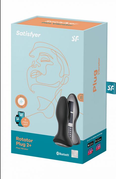 Actual product image Satisfyer Rotator Plug 2+