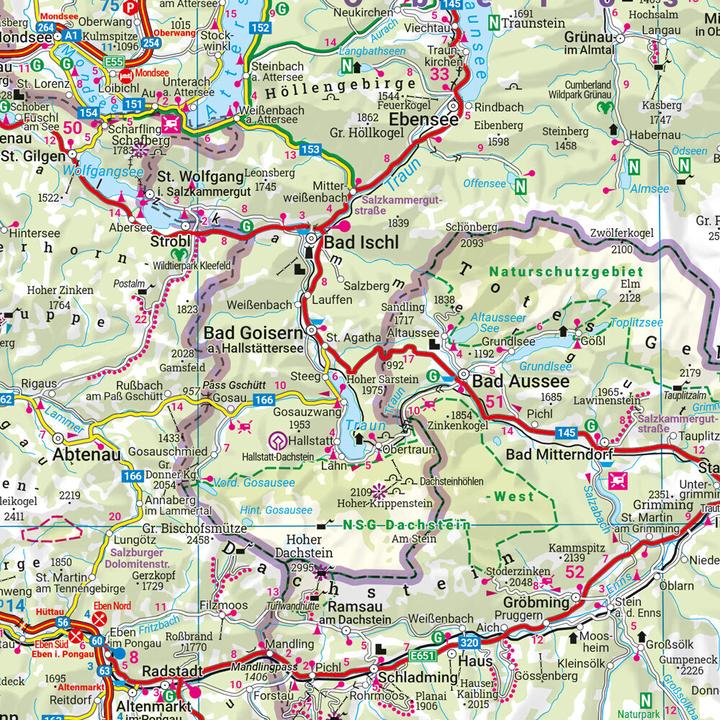Produktbild Österreich, Strassenkarte 1:500.000, freytag & berndt