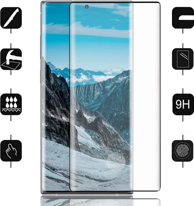 Produktbild Apfelkiste - Panzer Glas Displayschutzfolie Case Friendly (2er Set) (2 Stück, Samsung Galaxy S22 Ultra (5G))