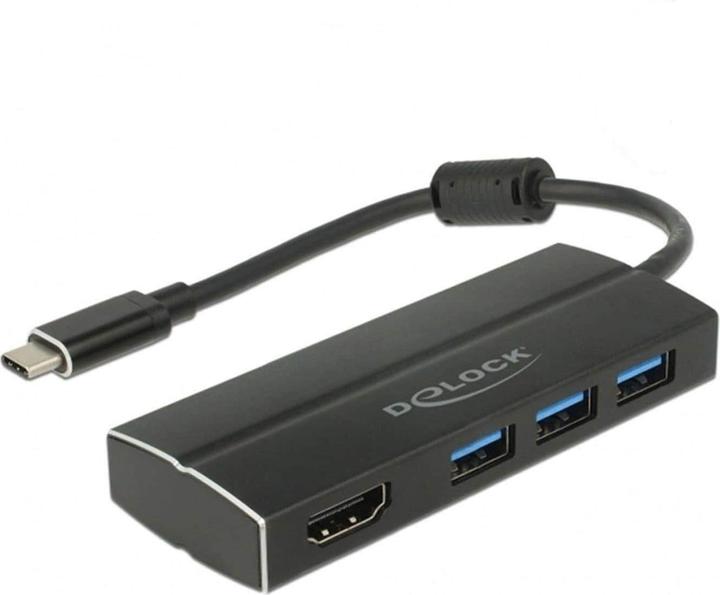 Produktbild Delock USB 3.0 Adapter (USB-C, 3 Ports)