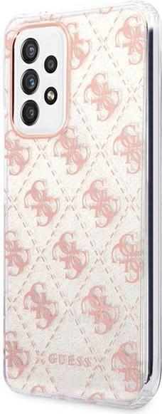 Image du produit Guess GUHCA53PCU4GLPI A53 5G A536 różowy/pink étui rigide 4G paillettes (Samsung Galaxy A53 5G)