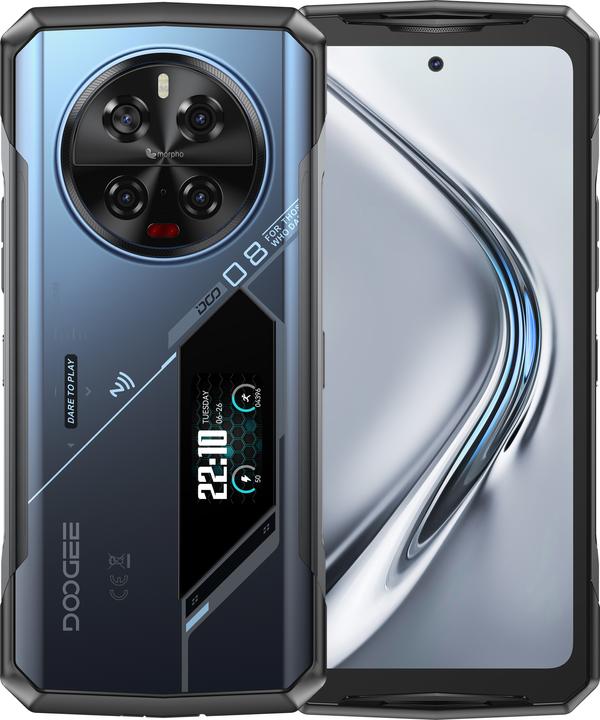 Doogee V40 PRO Phone, 512GB/16GB, silver (512 GB, Silver)