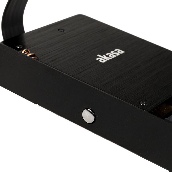 Actual product image Akasa AK-PCCM2P-04 - PCIe - M.2 - Black - Passive