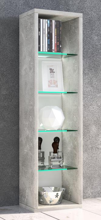 Actual product image VCM Shelf DVD CD Furniture Storage Wooden Shelf Floor Standing Furniture "Rasato L (21 x 14 x 77 cm)