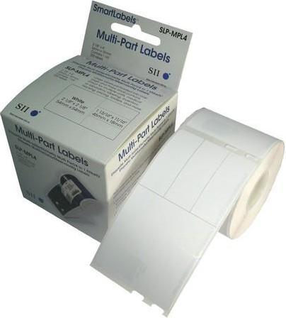 Produktbild Seiko SLP-MPL4 mehrteilig 4 in 1 Etiketten, 1 Rolle à 220 Etiketten