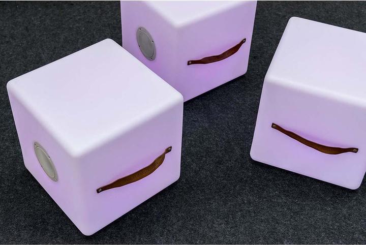 Immagine prodotto Nedis Cubo LED multicolore e altoparlante Bluetooth The.Cube (8 h)