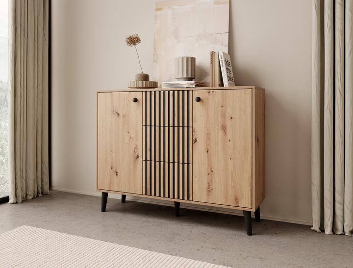 Actual product image ADRK Furniture Chest of drawers IKA (120 x 35 x 93 cm)