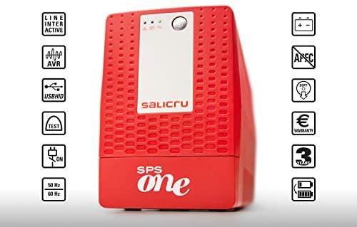 Immagine prodotto Salicru SPS ONE UPS interattivo di linea da 500 a 2000 VA (500 VA, 240 W, Interattivo linea UPS)
