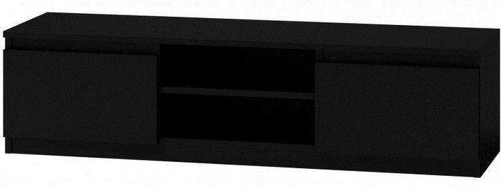 Actual product image Topeshop RTV140 CZARNY TV Stand & Entertainment Center 2 Shelves