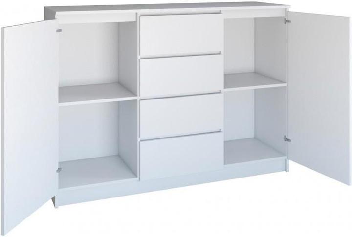 Actual product image Topeshop 2D4S BIEL chest of drawers (120 x 40 x 97 cm)