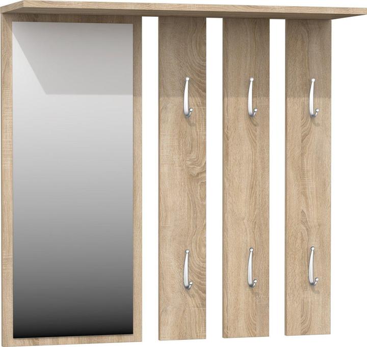 Topeshop OPAL WIESZAK SONOMA Appendiabiti in rovere (10 x)