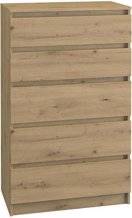 Topeshop M5 ARTISAN Kommode (70 x 40 x 112 cm)
