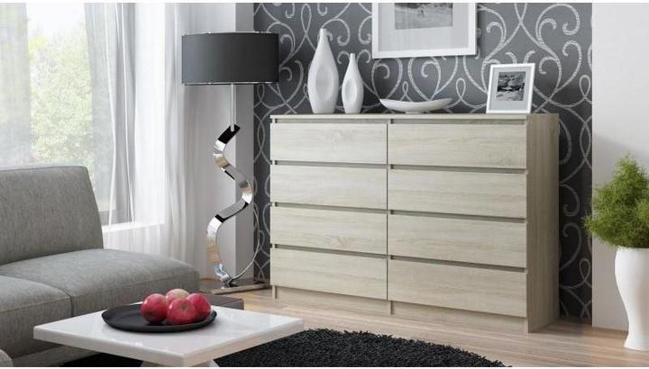 Image du produit Topeshop M8 140 SONOMA Commode (138 x 40 x 97 cm)