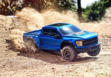 Immagine prodotto Traxxas FORD RAPTOR-R 4X4 VXL BLU 1/10 PRO-SCALE RTR BRUSHLESS, O. BATTERIA/CARICABATTERIA (RTR pronto all'uso)