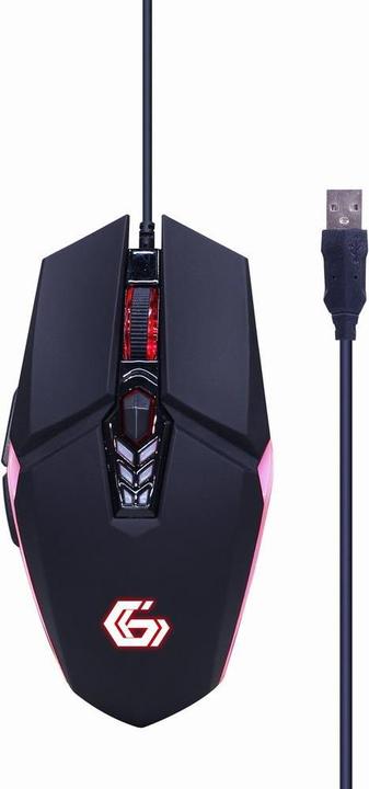 Actual product image Gembird Gaming SetinchGhostinch with 4in1 backlight keyboard mouse pad GGS-UMGL4-02 (US, Cable)