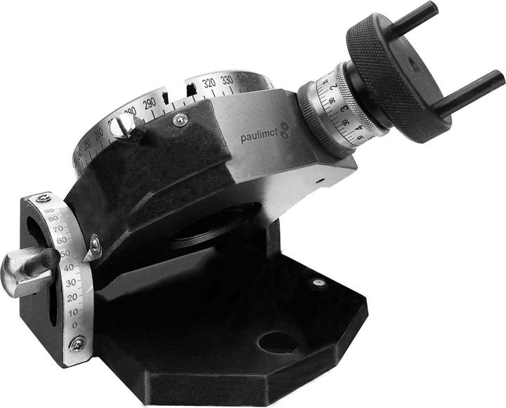 Actual product image Paulimot Rundtisch Ø 100 mm schwenkbar horizontal / vertikal