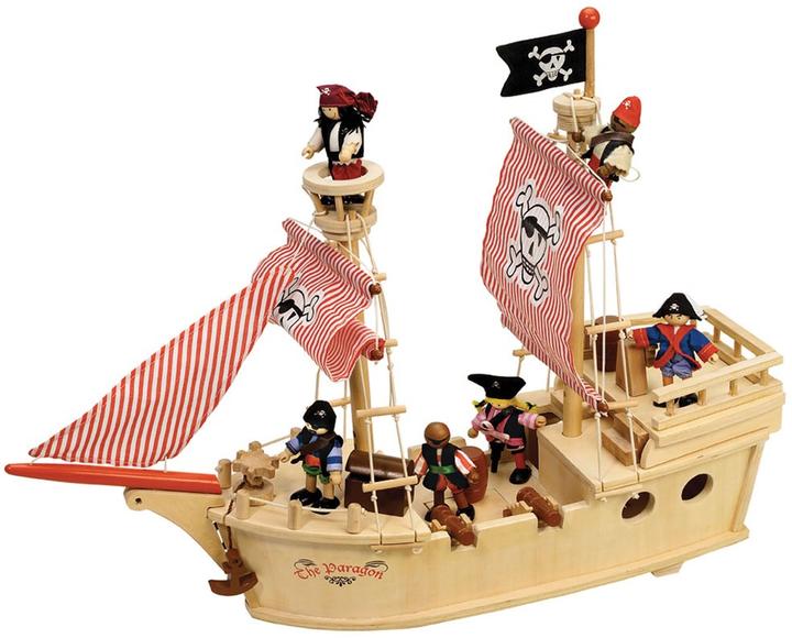 Immagine prodotto Bigjigs Tidlo La Nave Pirata Paragon