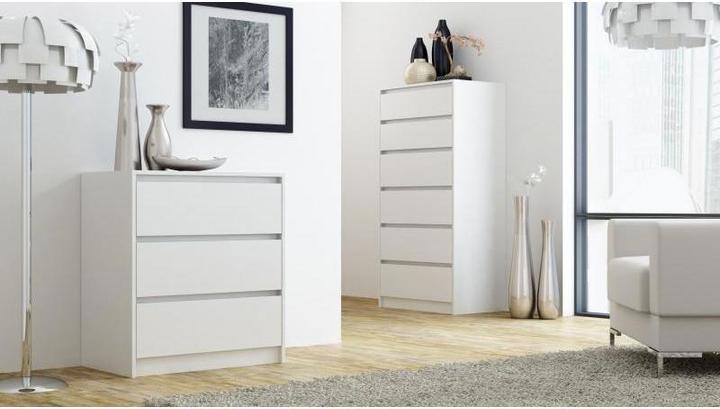 Image du produit Topeshop K6 BIEL Commode (70 x 43 x 139 cm)