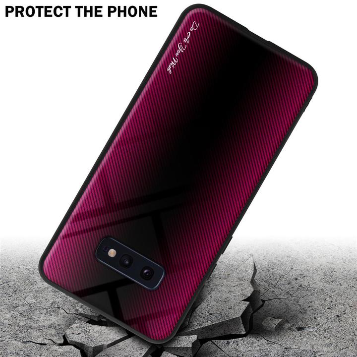 Immagine prodotto Cadorabo Copertura di vetro a strisce in TPU (Samsung Galaxy S10e)