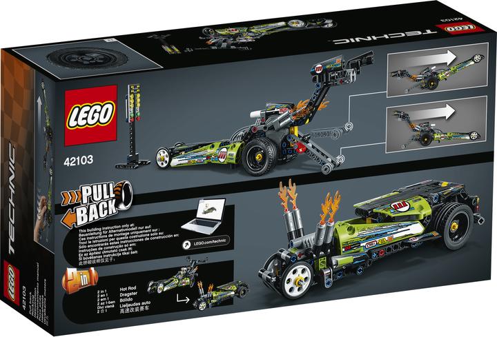 Image du produit LEGO Voiture de course Dragster (42103, LEGO Technic)