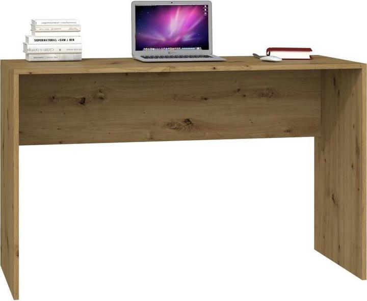 Actual product image Topeshop PLUS 2X2 ARTISAN computer desk oak colors (50 x 120 x 76 cm)