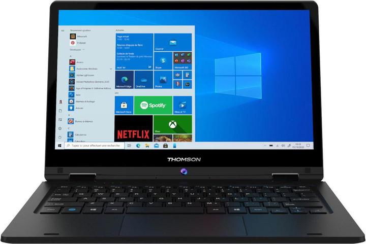 Thomson Neo 360 X 13.3" FHD IPS beeldscherm, Celeron N4020, 4GB RAM, 128GB, Windows 10 S Mode (13.30", Intel Celeron N4020, 4 GB, NL)
