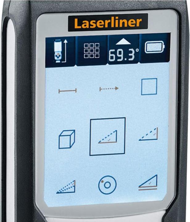 Produktbild Laserliner Laser Entfernungsmesser LaserRange-Master i5 (50m,2DTilt, 1,5 mm) (50 m, 635 nm)