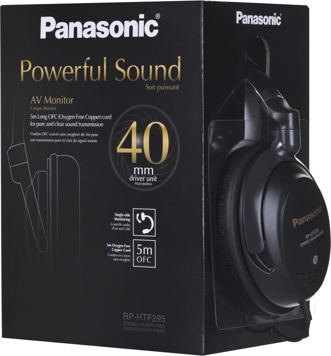Image du produit Panasonic RP-HTF295E-K (pas de réduction du bruit, Filaire)