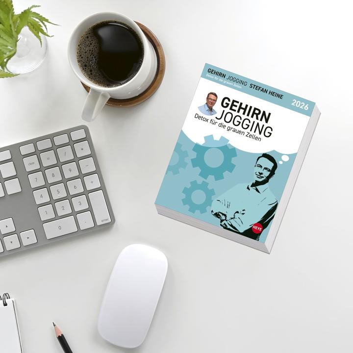 Actual product image Stefan Heine Gehirnjogging Tagesabreisskalender2026 (German)