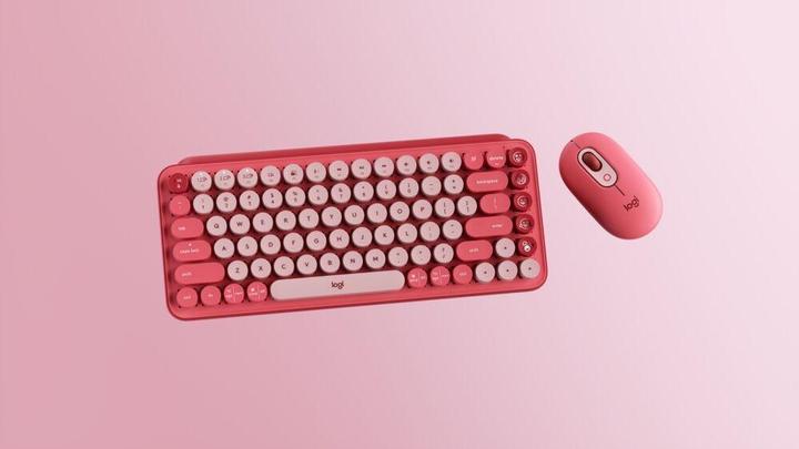Produktbild Logitech Pop Keys Heartbreaker (Eng. Int., Kabellos)