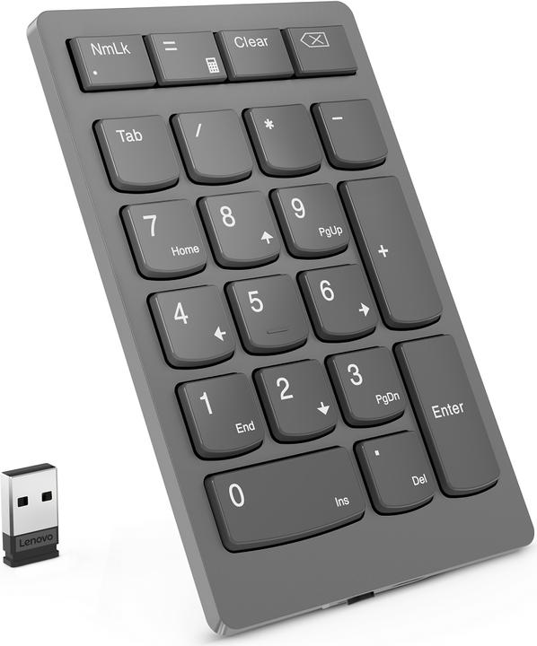 Actual product image Lenovo Go Wireless Numeric Keypad (Cable)