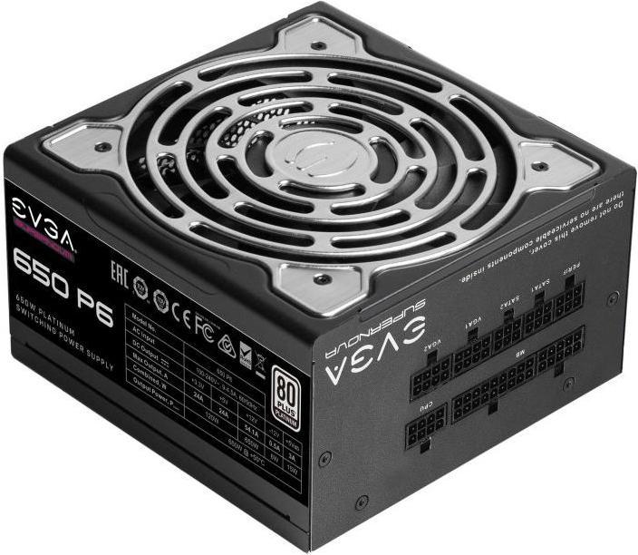 Actual product image EVGA 650W SuperNOVA 650 P6 Fully Modular (80+Platinum) (650 W)