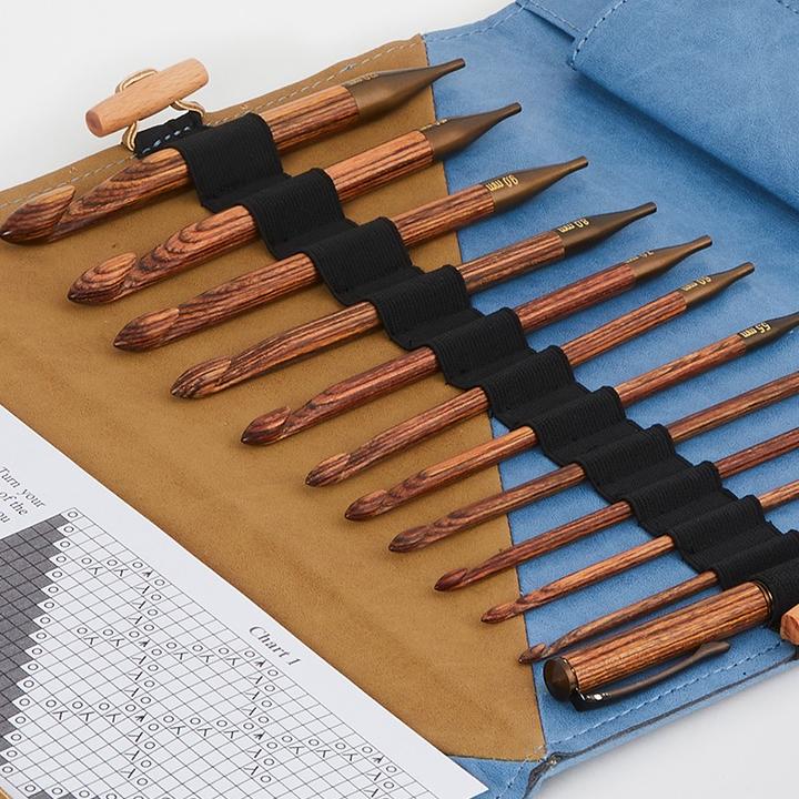 Image du produit Knitpro Jeu d'aiguilles à crochet tunisiennes Ginger