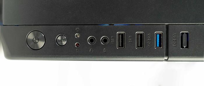 Actual product image Azza Noir 130 Gaming black (mATX)