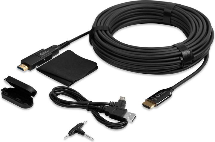 Produktbild MicroConnect HDM191915V2.0DOP HDMI-Kabel 15 m HDMI Typ A (Standard) HDMI Typ D (Mikrofon) Schwarz (15 m, HDMI)