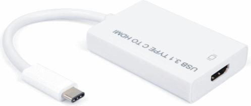 M-Cab USB-C TO HDMI Adapter - M/F (HDMI, USB Typ-C, 15 cm)