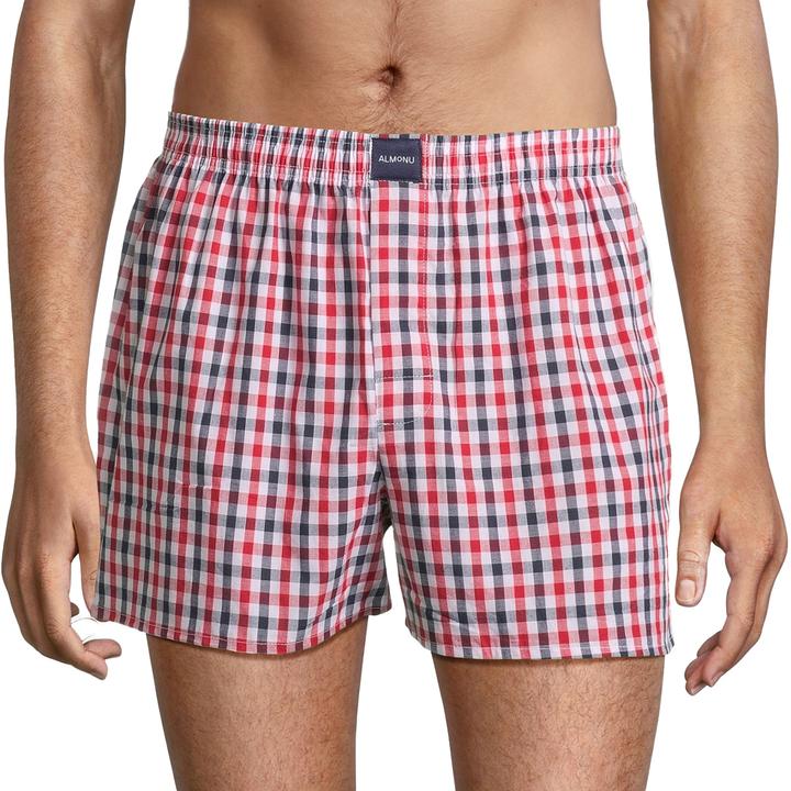 Produktbild Almonu 6er Pack Web Boxershorts (L, 6er Pack)