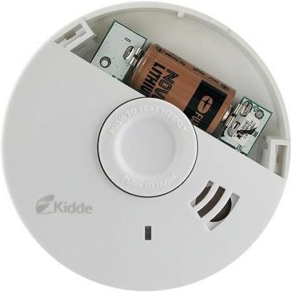 Actual product image Kidde DAAF 10Y29 smoke detector Photoelectrical reflection Wireless