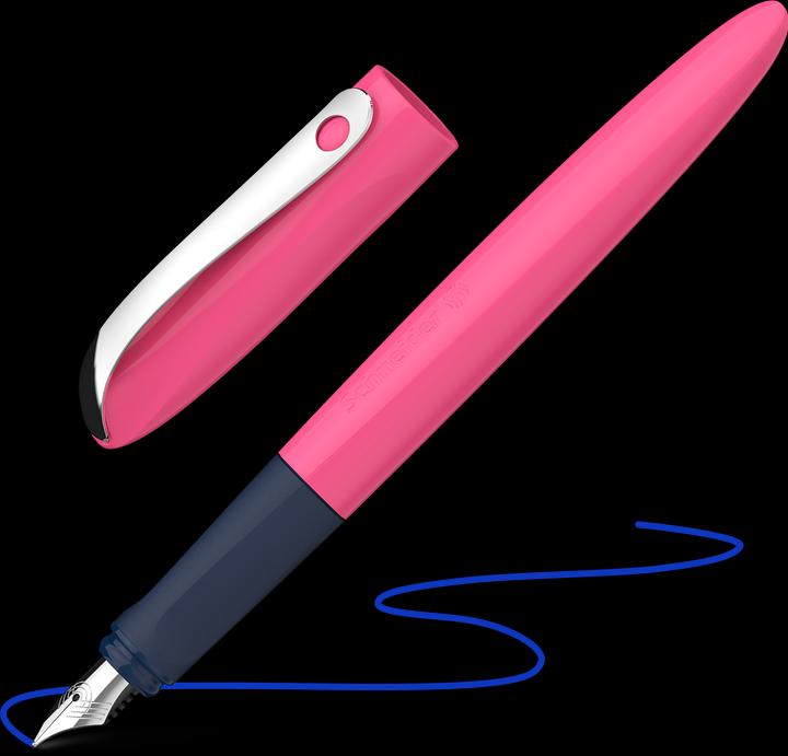 Immagine prodotto Schneider Penna stilografica Wavy A rosa (Pink, 1 x)