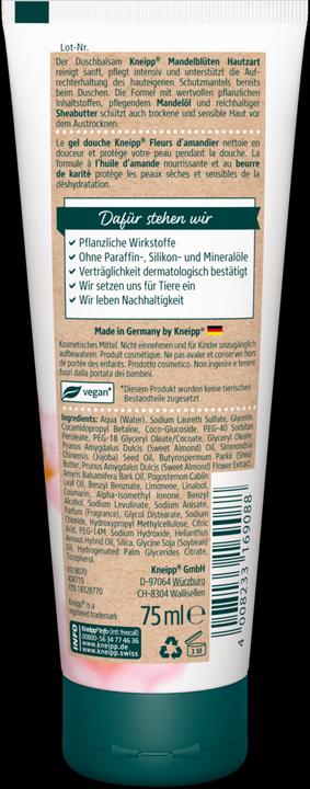Produktbild Kneipp Duschbalsam Mandelblüten Hautzart (75 ml)